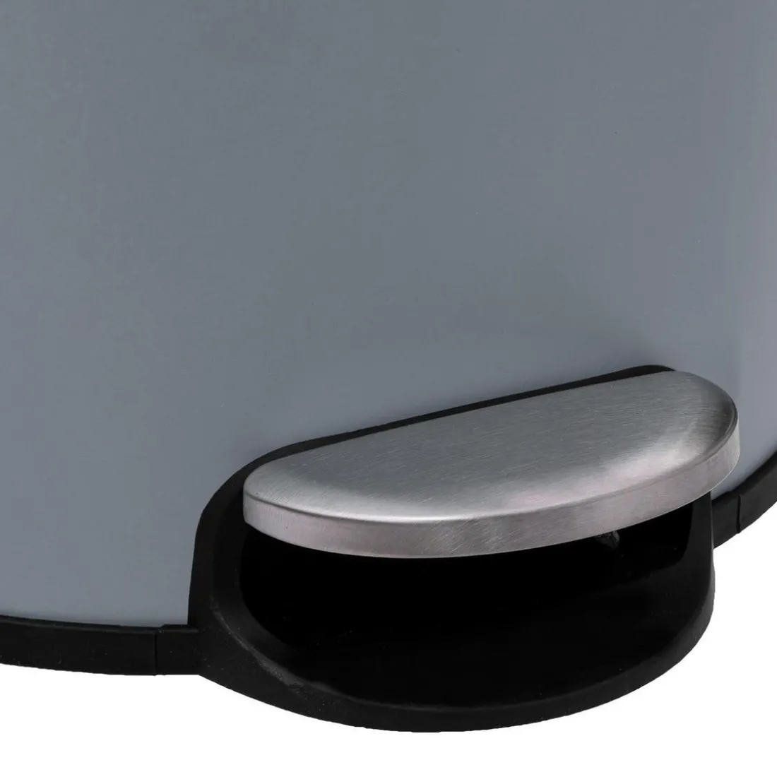 Poubelle couvercle bambou 30L