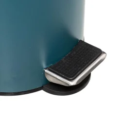 Poubelle Modern Color, bleu pétrole 3l