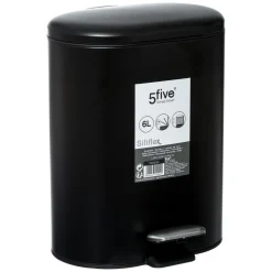 Poubelle Siliflex 6 L Noir