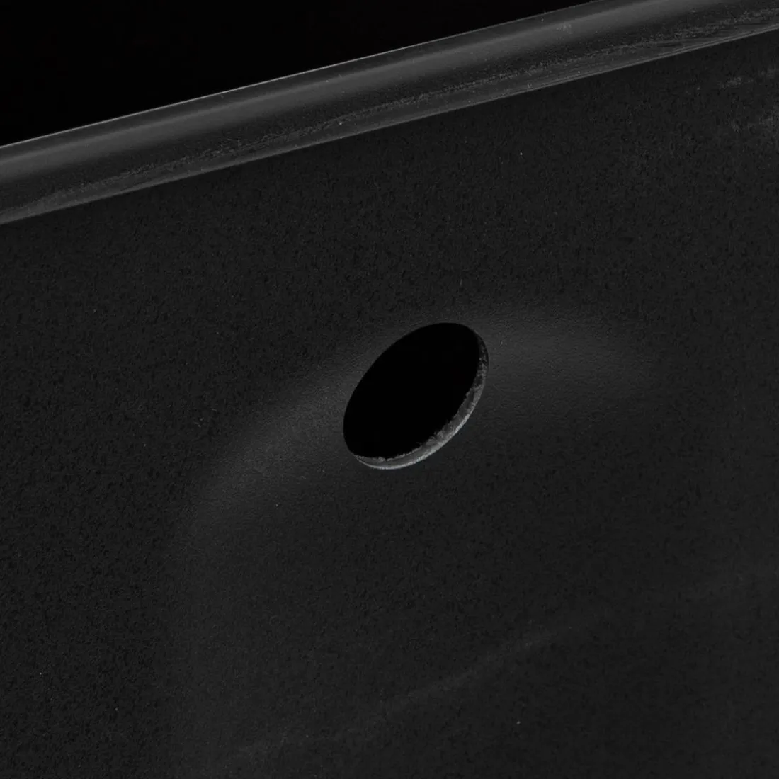 Poubelle slim à pédale 30L noir métal