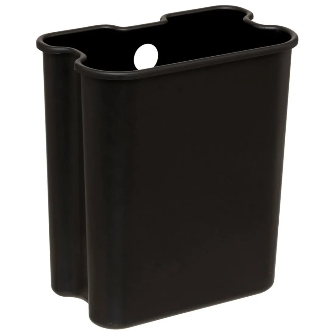 Poubelle Soft Close en inox finition mat 5L