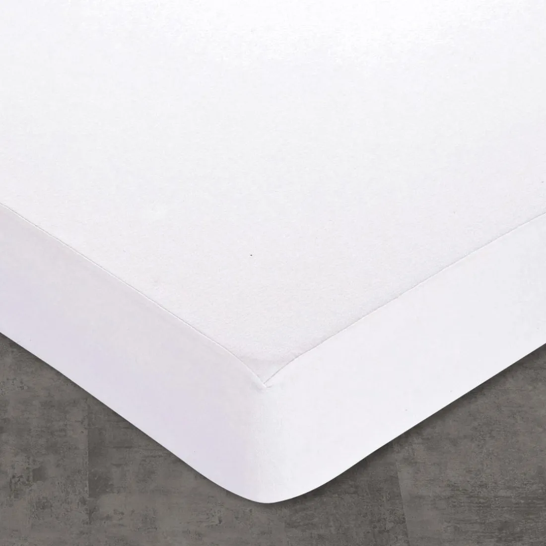 Protège matelas HOUSSE JERSEY 90x190 blanc