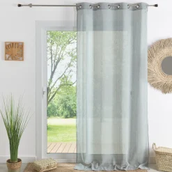 Px voilage en etamine 140x260 SPIRIT- gris