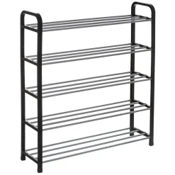 Range Chaussure Métal/Plastique Noir