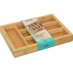 Range Couvert Bambou Extensible x 6