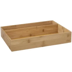 Range ustensiles “Tidy Smart” 3 compartiments en bambou