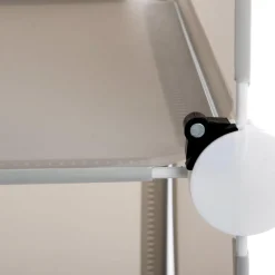 Rangement colonne gris