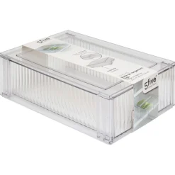 Rangement réfrigérateur Streaks transparent