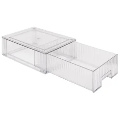 Rangement réfrigérateur Streaks transparent