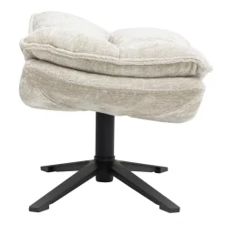 Repose-pieds beige Brava