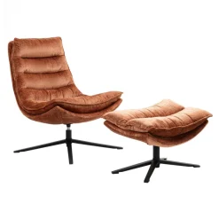 Repose-pieds cuivre Brava