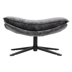 Repose-pieds gris foncé Brava