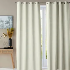 Rideau INTIME ivoire en polyester