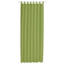 Rideau à Pattes 140 x 260 cm Polyester Uni Bambou