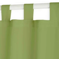 Rideau à Pattes 140 x 260 cm Polyester Uni Bambou