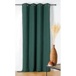 Rideau œillet occultant Savana Vert