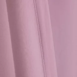 Rideau Isolant Thermique 140 x 240 cm Polyester Uni Poudre de Lilas