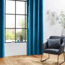 Rideau Occultant Velours 140x260 cm Otto - Canard