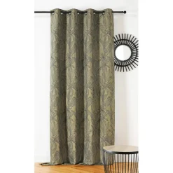 Rideau oeillet KERALA vert