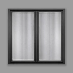 RIDEAU PAIRE.FANTAISIE-BLANC