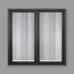 RIDEAU PAIRE.FANTAISIE-BLANC