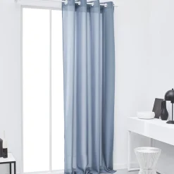 Rideau Polyester TODAY Essential, bleu Denim