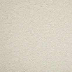 Rocking-chair en bouclette blanc