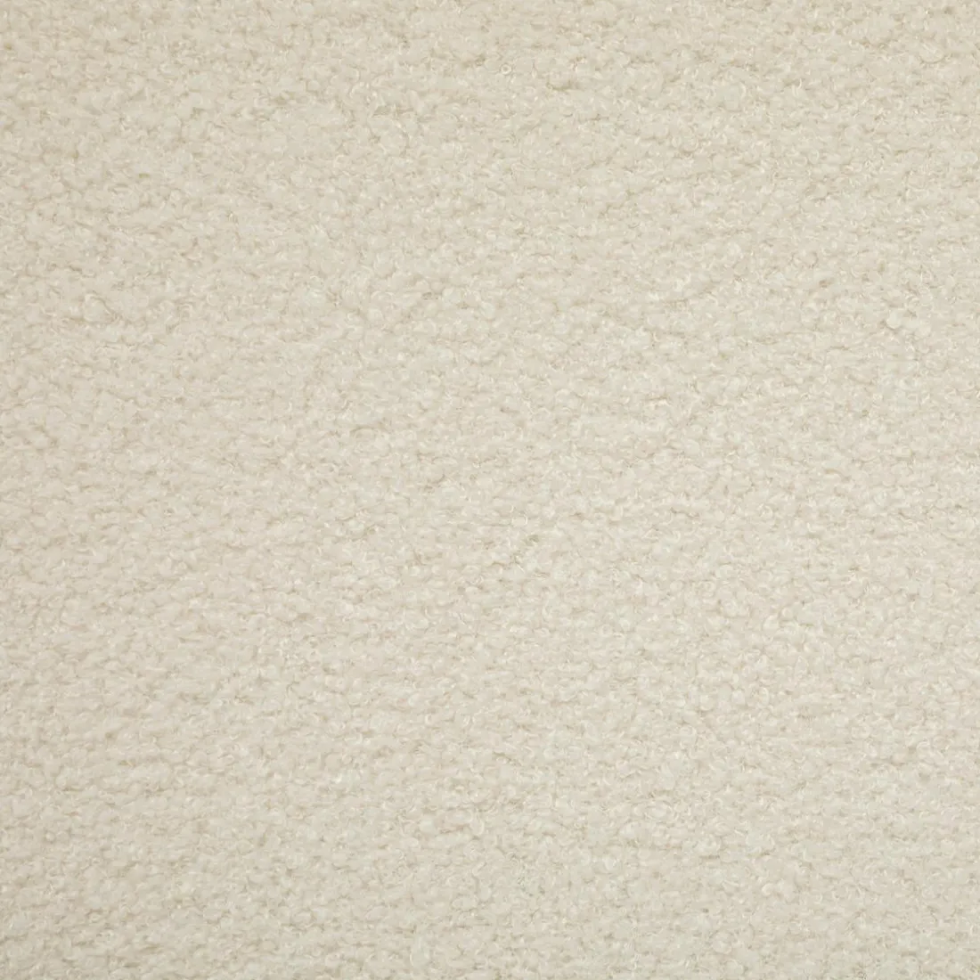 Rocking-chair en bouclette blanc