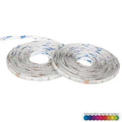 Ruban LED secteur avec télécommande RGB L1000