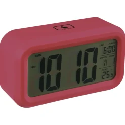 Réveil touch digital bordeaux