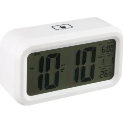 Réveil touch digital bordeaux