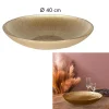 Saladier En Verre Dore D40cm M4