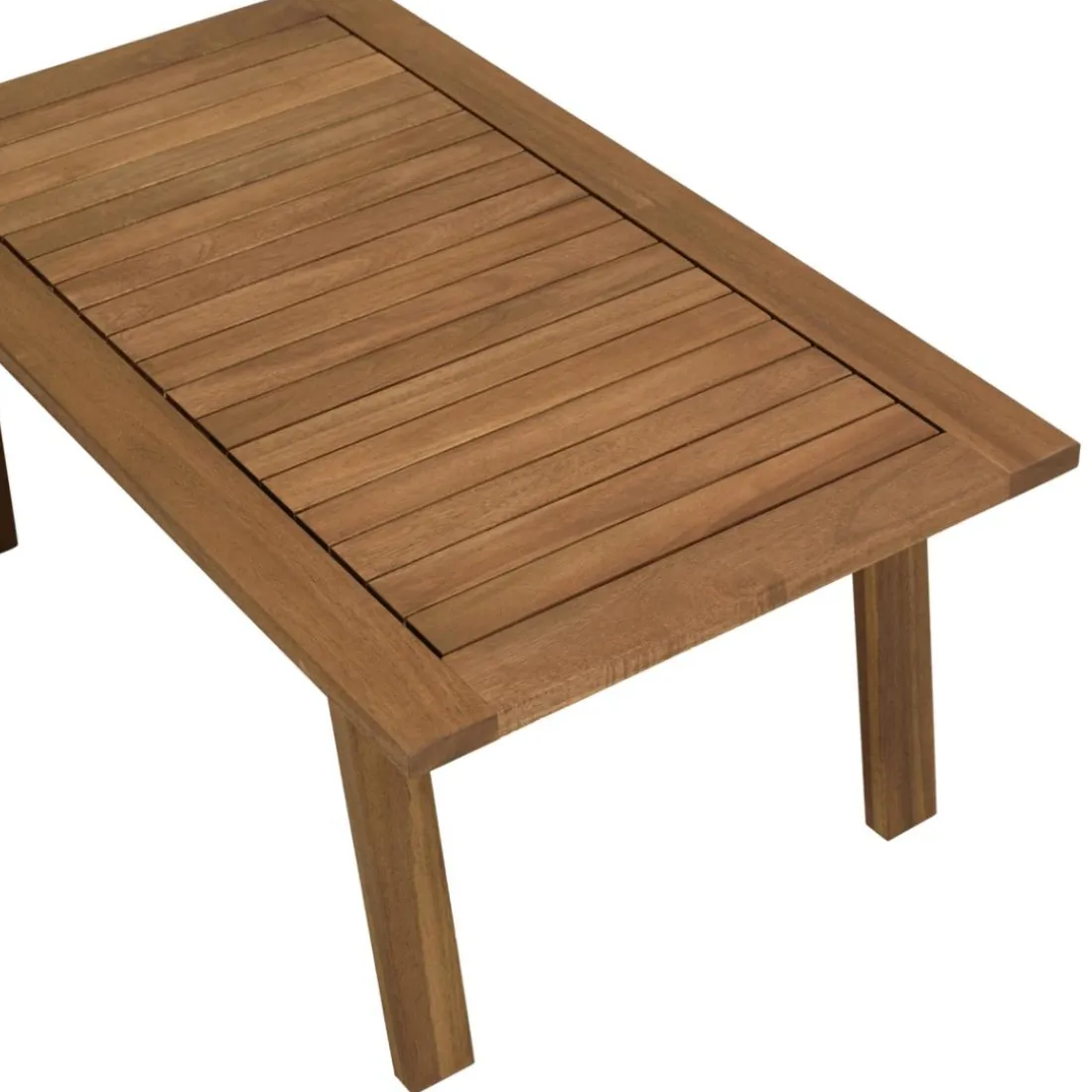 Salon de jardin 5 places BONIFACIO acacia huilé VICK