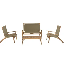 Salon de jardin en bois acacia