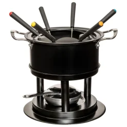 Service à fondue 6 personnes en inox