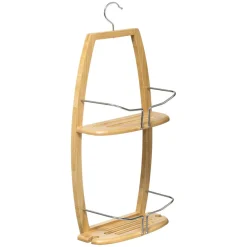 Serviteur de douche bambou 2 récipients