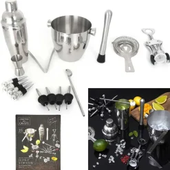 Set A Cocktail 16 Accessoires en Métal