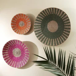 Set de 3 decorations murales TRIO COLOR