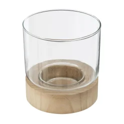 Set de 3 Photophores en Verre