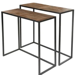 Set de Consoles gigognes en bois