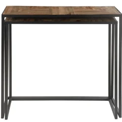 Set de Consoles gigognes en bois
