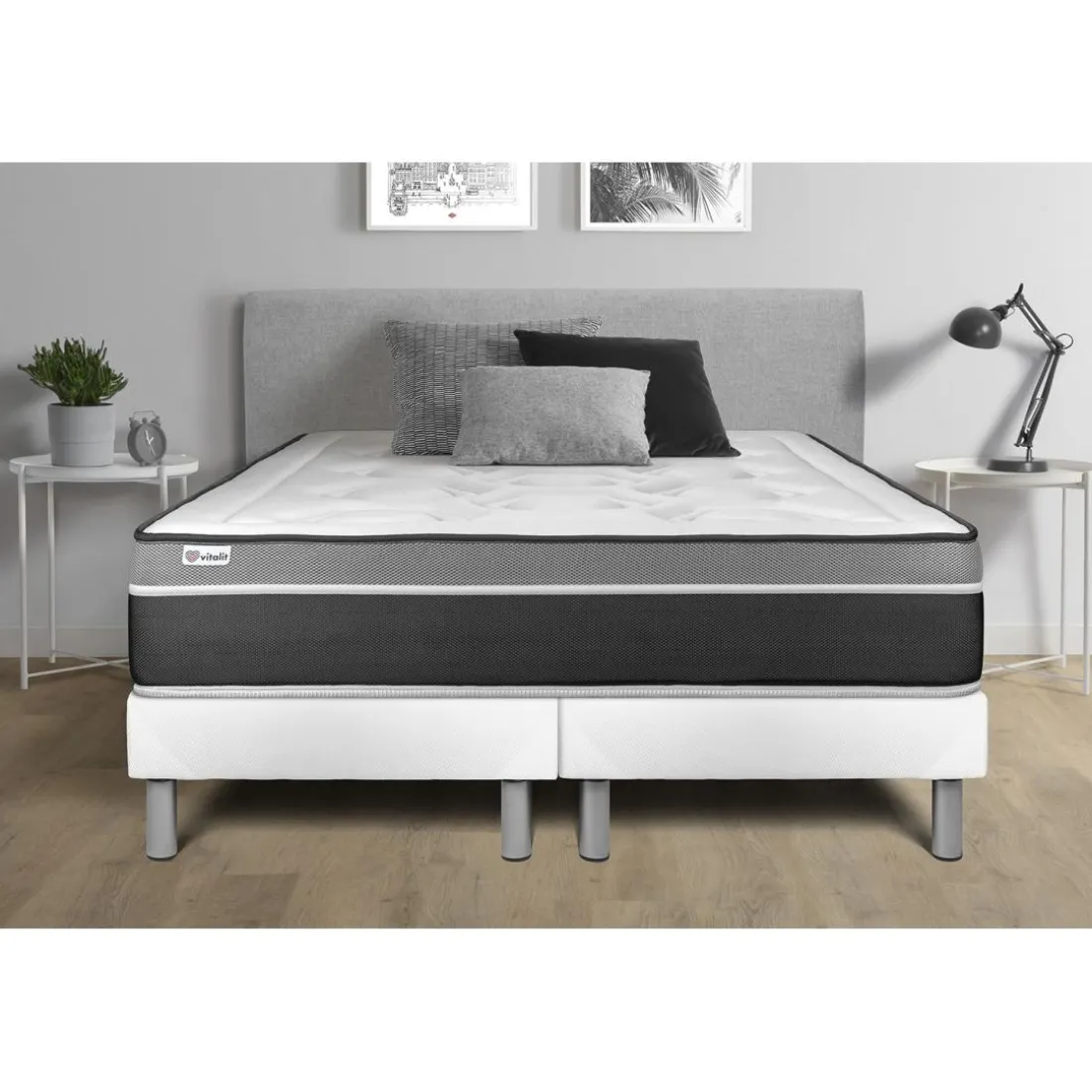 Sommier VITALSOM Blanc