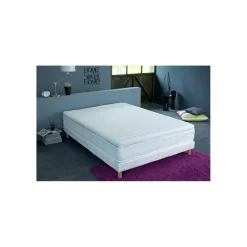Surmatelas Mousse Haute Résilience 7 Zones Déhoussable & Lavable ELEO