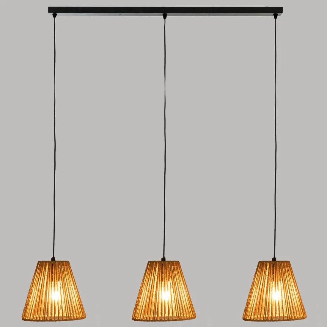 Suspension 3 lampes à corde GIADA