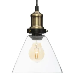 Suspension en verre conique