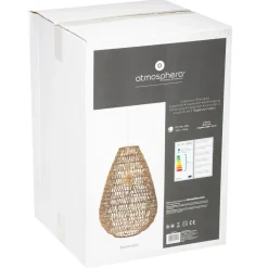 Suspension Métallique beige