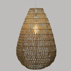 Suspension Métallique beige