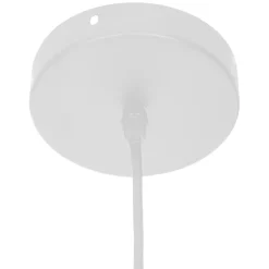 Suspension Ori naturel D58cm beige en rotin