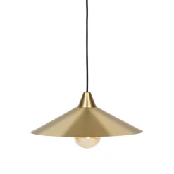 Suspension Rosie métal doré