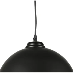 Suspension Sphère en Métal Noir TEMPT